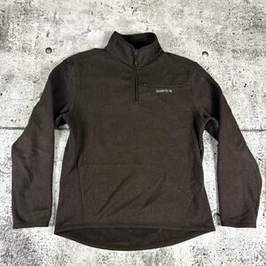 Solaris 1/4 Zip Fleece Size Medium Brown Earth Tones